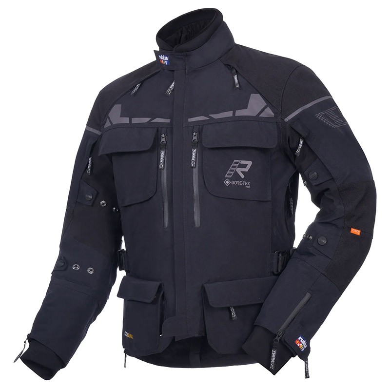Giacca Moto RUKKA Ecuado-R Gore-tex Black Reflex jacket
