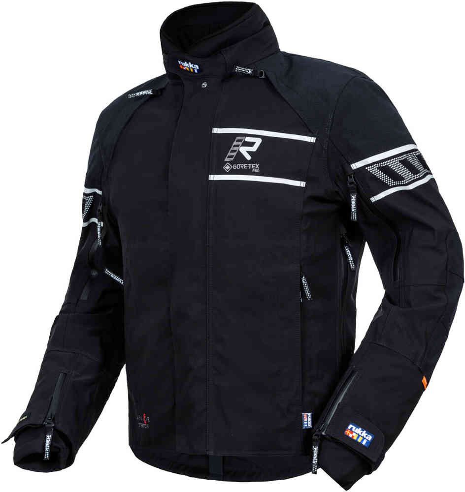 Giacca Moto RUKKA Rapto-R Gore-tex Black Reflex jacket