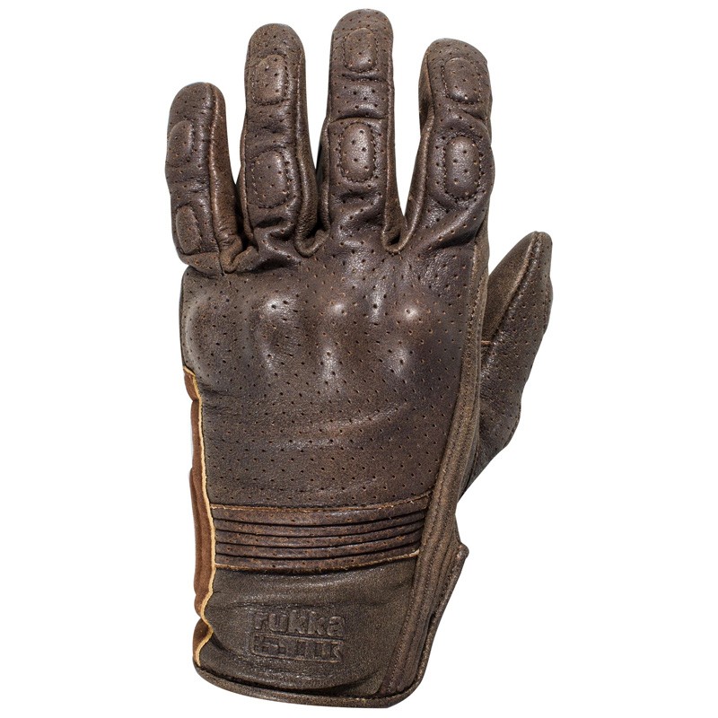 Guanti Moto Rukka Fernie Pelle Marrone gloves