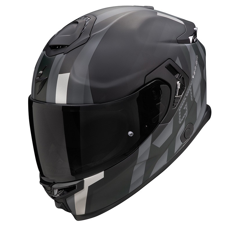 Casco integrale Scorpion Exo-GT Sp Air Touradven Nero helmet casque