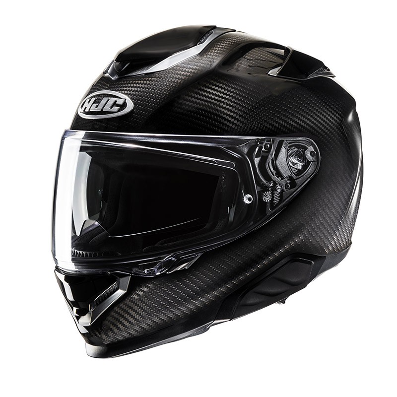 Casco integrale moto fibra Hjc Rpha 71 CARBONIO LUCIDO CARBON helmet casque