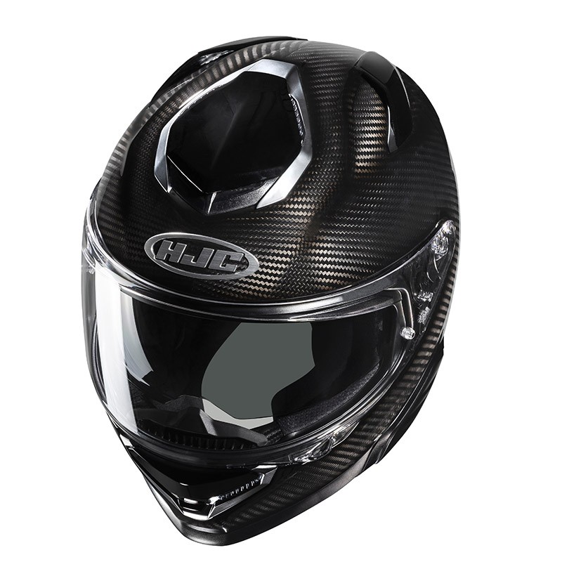 Casco integrale moto fibra Hjc Rpha 71 CARBONIO LUCIDO CARBON helmet casque