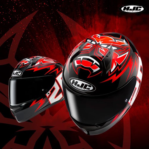 Casco integrale Hjc C10 DIABLO MASK helmet casque