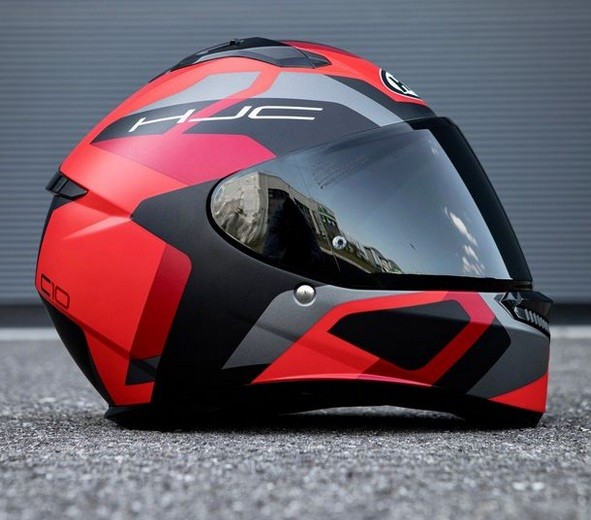 Casco Hjc C10 TINS MC1 ROSSO RED helmet casque