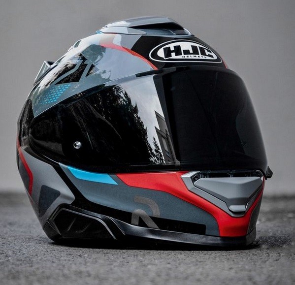 Casco Hjc Rpha 71 MAPEL Mc21 GRIGIO ROSSO BLU RED GREY helmet casque
