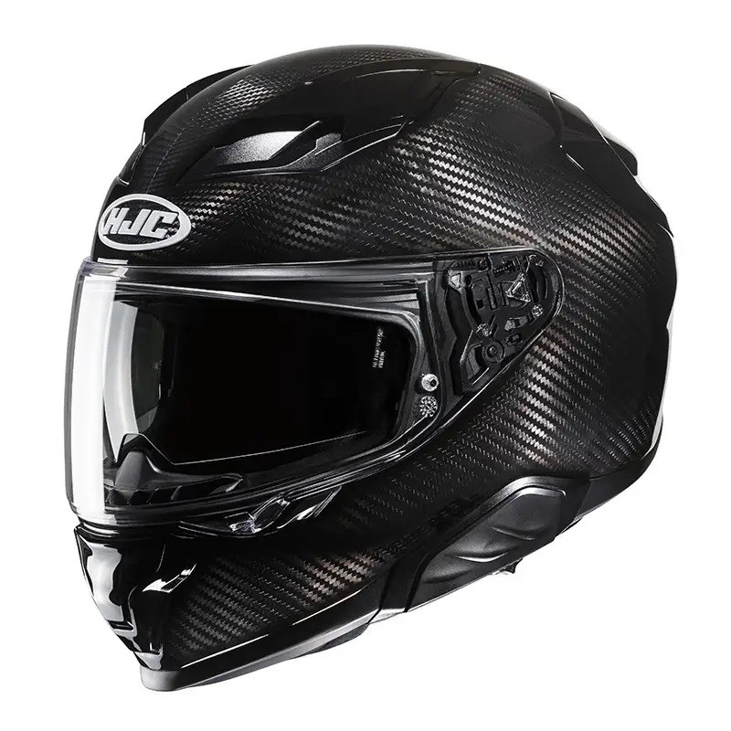 Casco integrale FIBRA moto Hjc F71 CARBONIO CARBON FIBER helmet casque