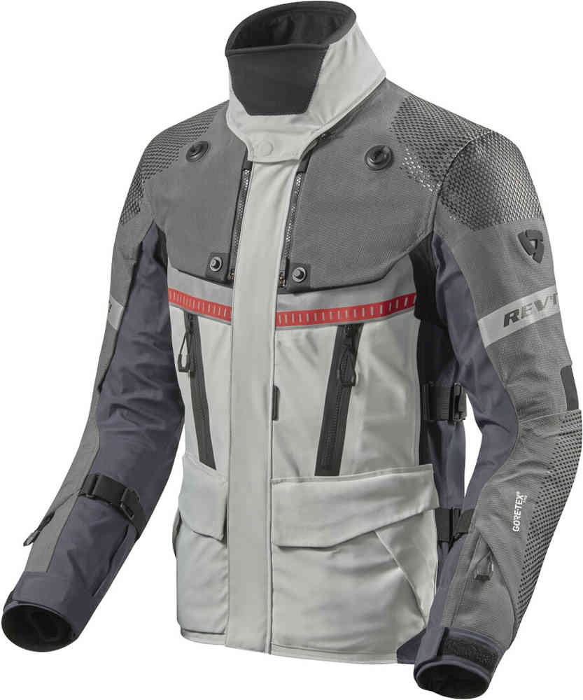 Giacca Revit Dominator 3 goretex PRO Silver Blu jacket