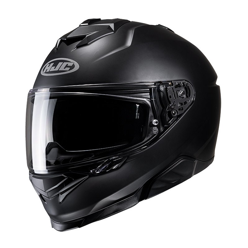 Casco integrale moto Hjc I71 NERO OPACO BLACK MATT helmet casque