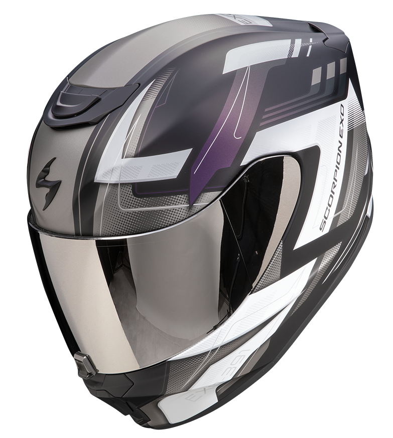 Casco integrale Scorpion exo 391 CAPTOR Black Camaleon helmet casque