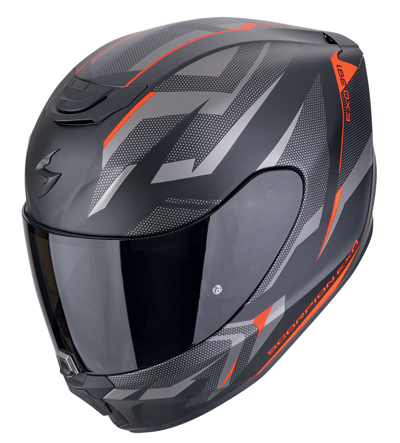 Scorpion exo 391 AAXO black red helmet casque
