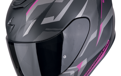 Casco integrale Scorpion exo 391 AAXO Black Pink helmet casque