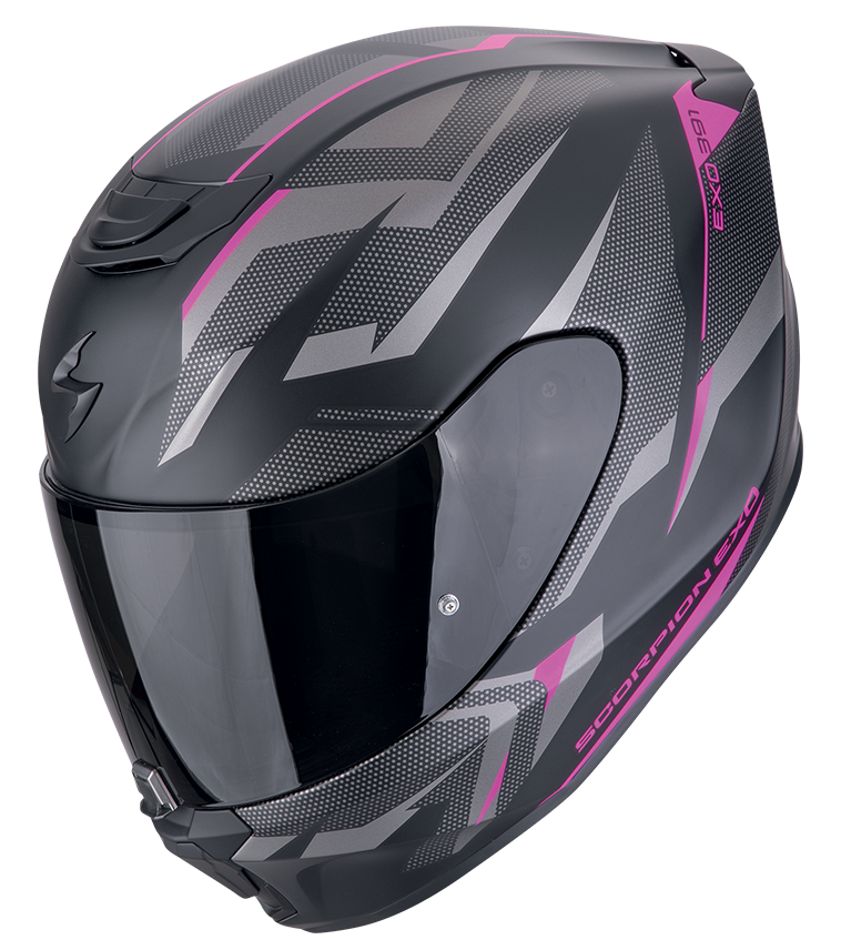 Casco integrale Scorpion exo 391 AAXO Black Pink helmet casque