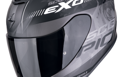 Casco integrale Scorpion exo 391 AVA Black Grey helmet casque
