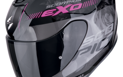 Casco integrale Scorpion exo 391 AVA Black Pink helmet casque