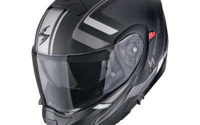 Casco modulare Scorpion EXO 930 EVO ARDENS BLACK GREY helmet casque