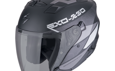 Casco Scorpion Exo 230 BAND BLACK GREY helmet casque