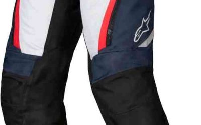 Pantaloni Uomo Alpinestars ST-1 WP Drystar Blu Black Red pants