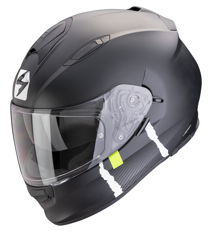 Casco integrale Scorpion exo 491 CODE Black Grey helmet casque