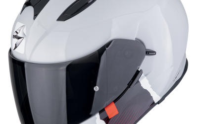 Casco integrale Scorpion exo 491 CODE Grey Red helmet casque