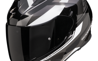 Casco integrale Scorpion exo 491 ABILIS Black White helmet casque