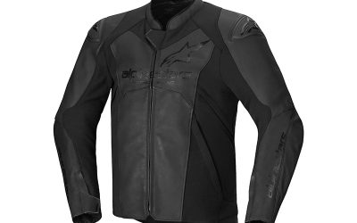 Giacca pelle Alpinestars Faster V3 Black leather jacket