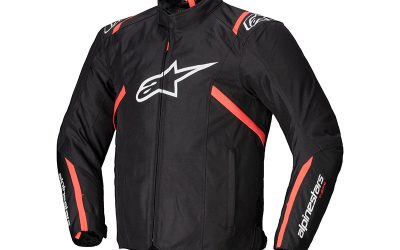Giacca Moto Alpinestars T-SPS V2 WP WaterProof Black Red jacket