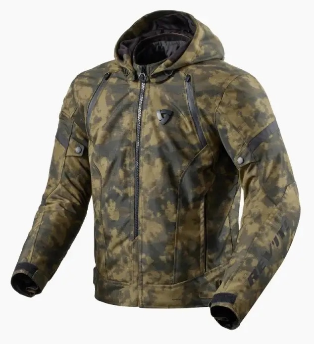 giacca revit flare 3 camo dark green