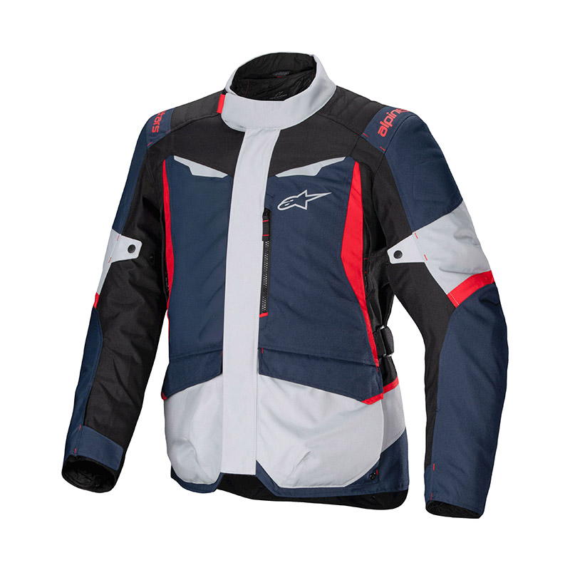 Giacca Moto Alpinestars ST-1 WP WaterProof White Red Blue jacket