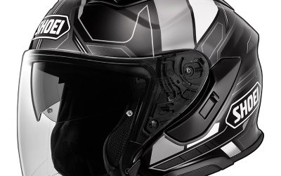 Casco Shoei J-Cruise 3 Whizzy TC5 Nero Grigio helmet