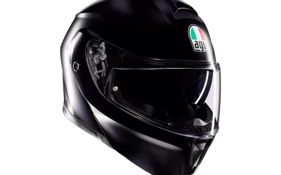 Casco modulare Agv Streetmodular Mono Matt Black helmet