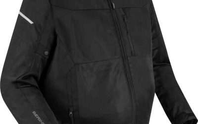 Giacca Moto Uomo Bering Ozone King Size Black Jacket