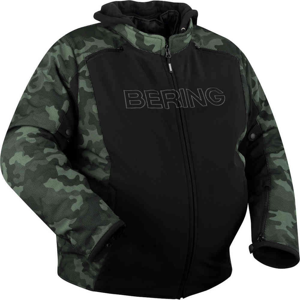 Giacca Moto Uomo Bering Davis Black Camo King Size jacket