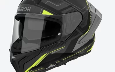 Casco Moto Integrale Airoh MATRYX Rocket Yellow Matt helmet casque
