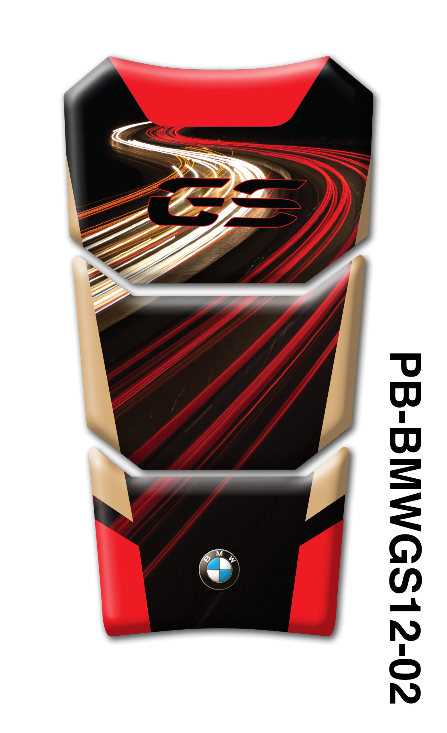 Adesivo resinato per reserbatoio moto BMW GSR1200