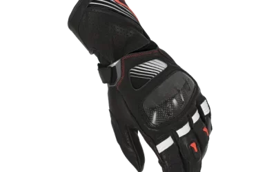 Guanti Macna Pelle Airpack black White gloves