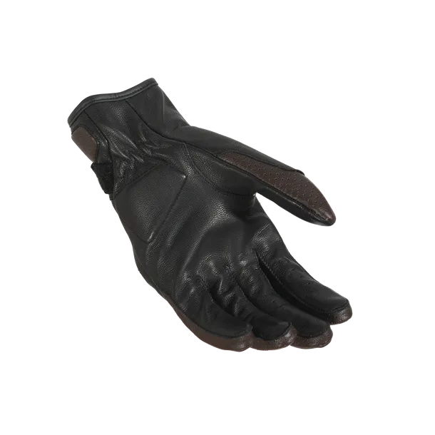 Guanti Moto Pelle Macna Bold Black Brown gloves