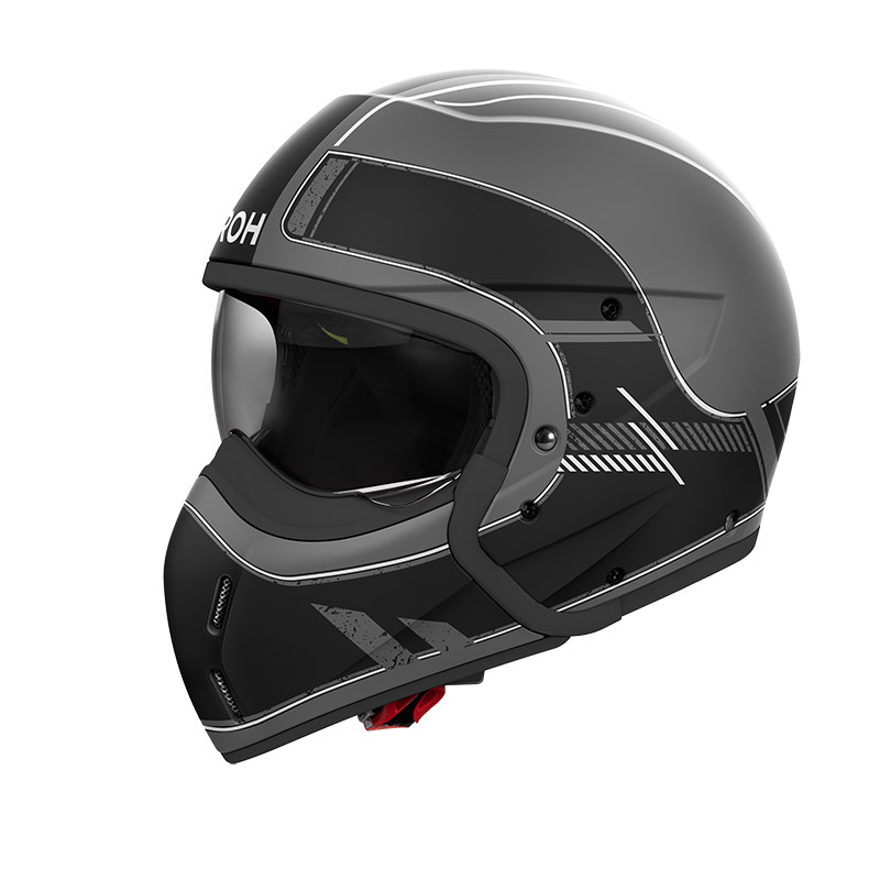 Casco modulare Airoh J110 RASTER Black Matt helmet