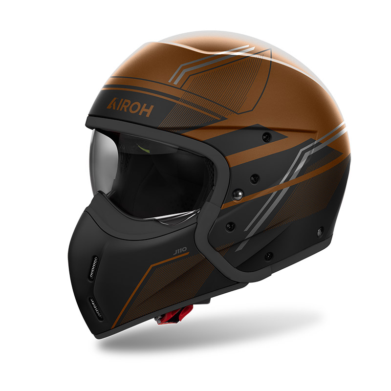 Casco modulare Airoh J110 SLIM Bronze Matt helmet