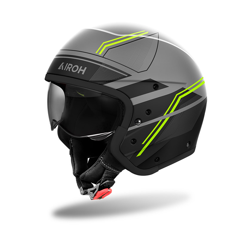 Casco modulare Airoh J110 SLIM Yellow Matt helmet