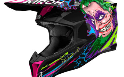 Casco cross Airoh Wraaap Music helmet casque