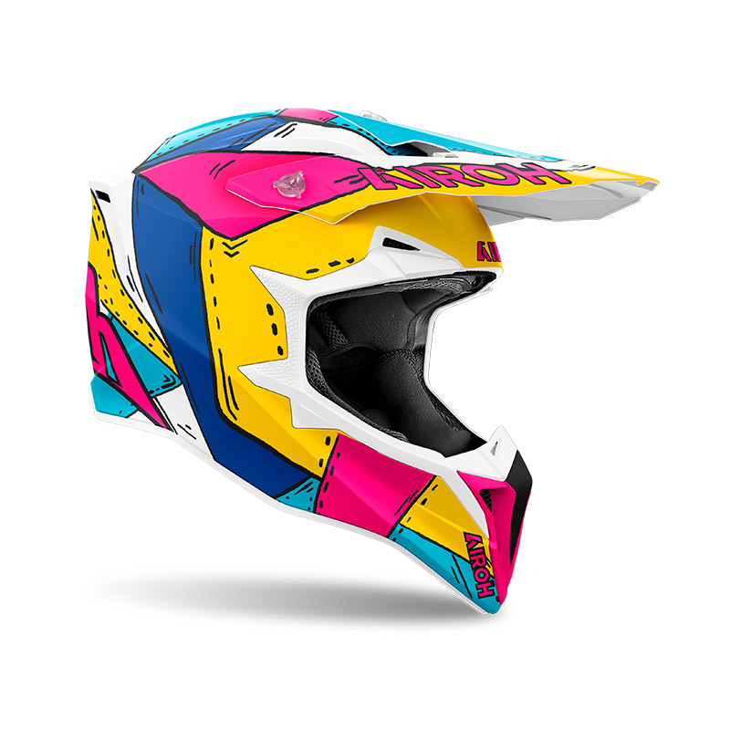 Casco cross Airoh Wraaap Paint Matt helmet casque