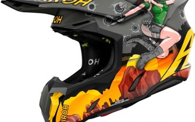 Casco cross Airoh Twist 3 Adventure helmet casque