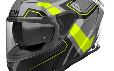 Casco integrale Airoh Spark 2 Dart Yellow Gloss helmet casque