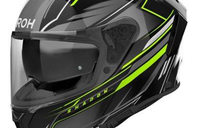 Casco integrale Airoh Spark 2 Shadow Yellow Gloss helmet casque