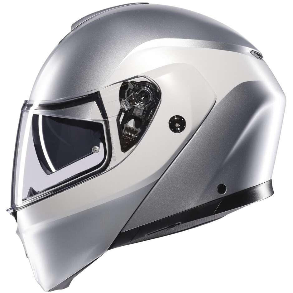 Casco modulare Agv Streetmodular Levico Matt Double Light Grey helmet
