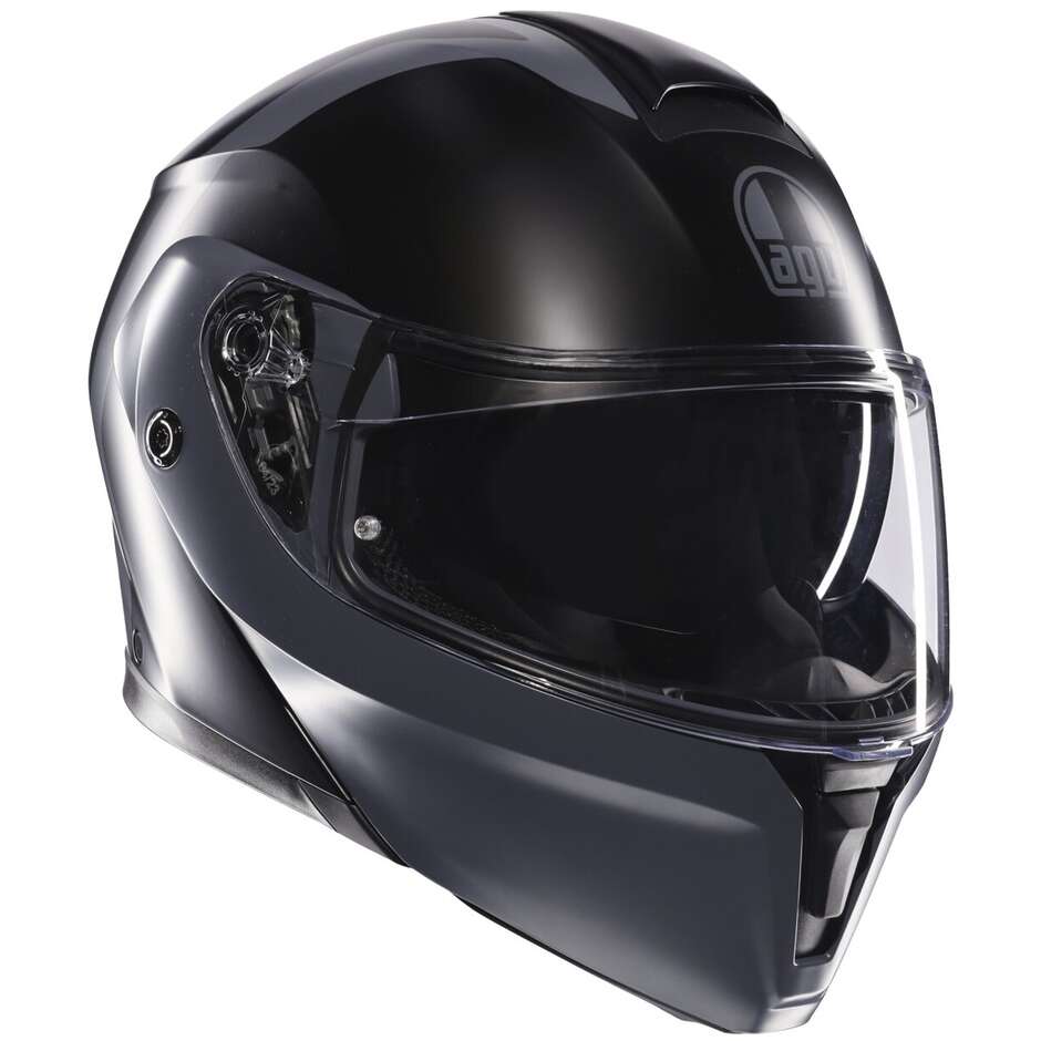 Casco modulare Agv Streetmodular Resia Matt Black Grey helmet