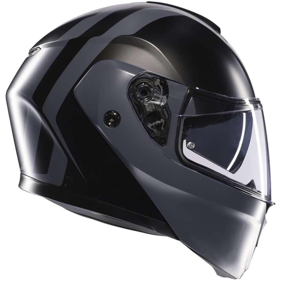 Casco modulare Agv Streetmodular Resia Matt Black Grey helmet