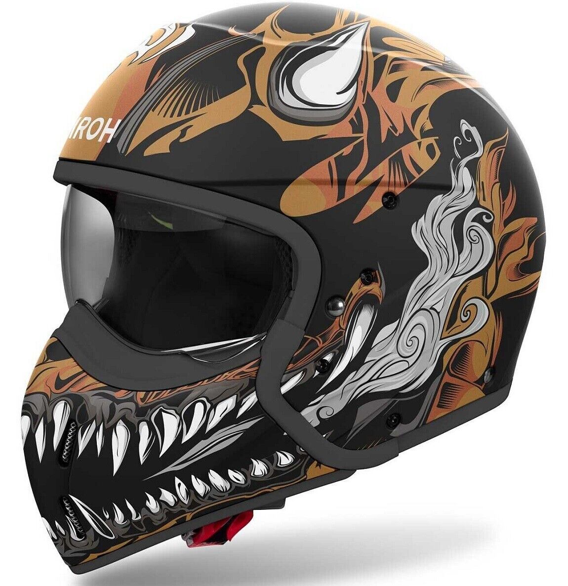 casco airoh j110 oni matt helmet