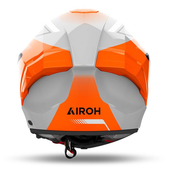 Casco Moto Integrale Airoh MATRYX Wide Orange Gloss helmet casque