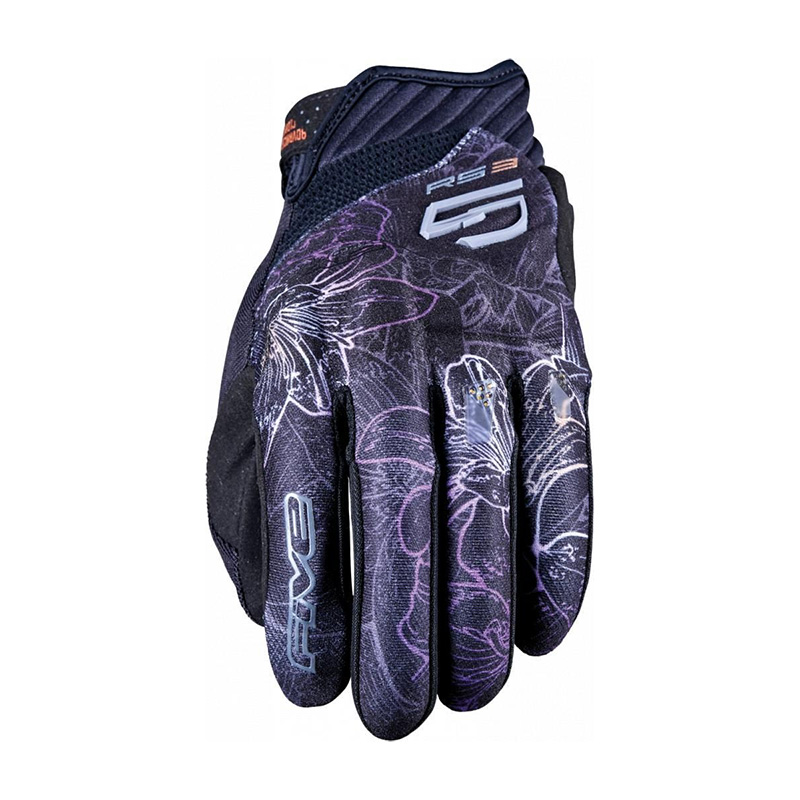 Guanti Moto Donna Five RSR3 EVO Flower Boreal Gloves donna